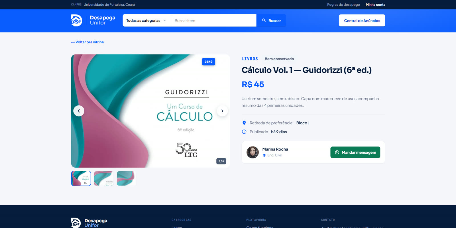 Product page